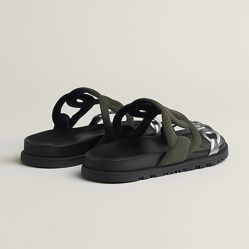 【完売必須】 HERMES Sandales Extra サンダル Noir Extra sandal | Hermès Canada
